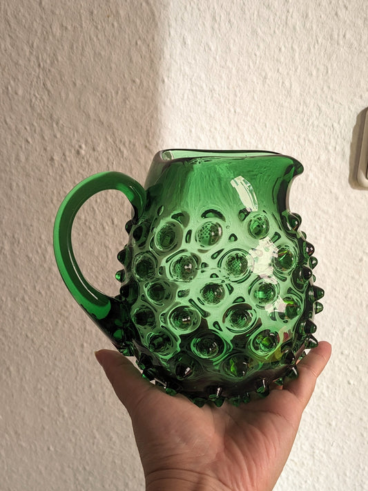 ◍ 義大利 50 年代 ◍ EMPOLI 綠色激凸鳥嘴水壺